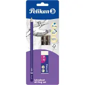 Pelikan School set SBRA/Bpencil eraser sharpener