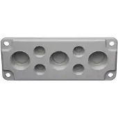 Fibox Kierteitetty laippa Str. 2 4xPG16+3xPG29