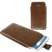 Itskins leather cover. Koko XL. Ruskea