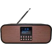 Scansonic PA8001 DAB+ radio med tr&aring;dl&oslash;s oplader
