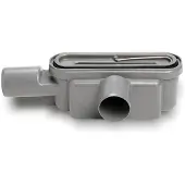 Unidrain Outlet unit w/two horizontal outlets Ø50 mm incl. water trap