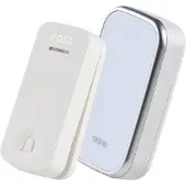 Foss Europe TREND Doorbell BLUU1 NOVUS Battery White