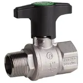 Pettinaroli F x m heavyduty fullway ball valve extended plastic lever