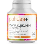 Puhdas+ Vahva kurkuma 60 kaps. ravintolisä