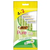 BIC Käsikäyttöinen partakone Purelady (6 uds)