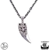 Northern Viking Jewelry Wolf Tooth riipus