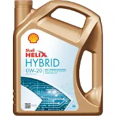 Shell Helix Hybrid 0W-20 5L moottoriöljy