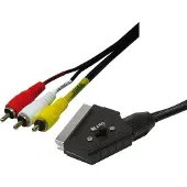 Logilink Scartista 3x RCA:han