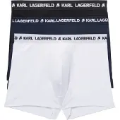 Karl Lagerfeld Bokserishortsit marine / musta / valkoinen