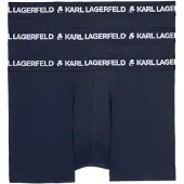 Karl Lagerfeld Bokserishortsit laivastonsininen / valkoinen