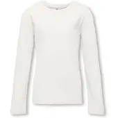 Kids Only Kognew Only Life L/S Tee Jrs Noos - White - 146/152