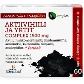Raw Organic Aboa Medica Fytocomplex Aktiivihiili ja Yrtit