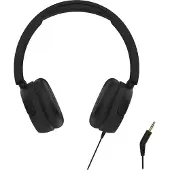 STREETZ H110 kuulokkeet, taitettavat, äänenvoimakkuudensäätö, 3.5 mm, musta