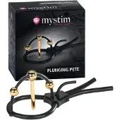 Mystim Plunging Pete E-stim Terskarengas Sondilla - Black