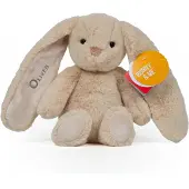 Bunny & Me -studion kirjontapalvelu pehmolelu, kermanvärinen pupu, 22 cm