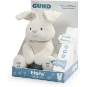 Gund Interaktiivinen pehmolelu kaniini Flora, 30 cm