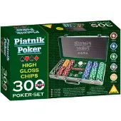 Piatnik High Gloss Chips 300 pokerisetti