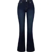 True Religion Becca Mid Rise Boot Cut Flap -farkut
