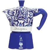 Bialetti - D&G Moka Express Mutteripannu 3 kuppia 13 cl Sininen
