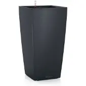 Lechuza Musta Taulu 40 x 40 x 75 cm Ruukku - Kestävä Polypropeenimuovi