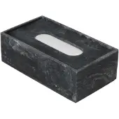 Ferm Living , Mist Tissue Box - Charcoal