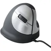 R-Go Tools Ergonomische muis R-Go HE Break met pauzesoftware, medium (handlengte 165-185mm), rechtshandig, bedraad, zwart, Oikeakätinen, Optinen, USB (RGOHE)