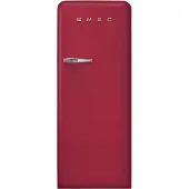 Smeg 50's Style FAB28RDRB5 jääkaappi Pakastelokerolla, Ruby red