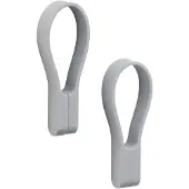 Zone Denmark Loop pyyhekoukku magneetti 2 kpl. Gull grey