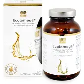 Raw Organic Ecolomega kalaöljy 120 kaps.