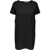 ONLY Carmakoma Carlux S/S Tunic Dress Wvn Noos - Black - 54