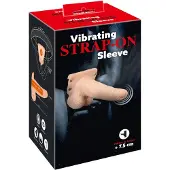 You2Toys - Strap-on ontto kiihotusvibraattori - luonnollinen