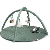 Done by Deer Activity Play Mat Tiny Farm Green - Green - Ø 90X H 48CM