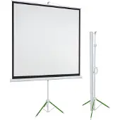 NILS Projector Screen Stand Projection Screen ETPR1515R/ECO (manually expandable; 147 x 147 cm; 1:1; 84")