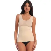 Magic bodyfashion Muotoileva toppi 'Tone Your Body' beige / valkoinen