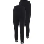 Mamalicious MlEliana Legging 2-pack Black S