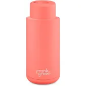 Frank Green keraaminen termospullo 1L, Coral (koralli)
