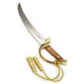 Claude Dozorme champagne Sabre Napoleon olive wood