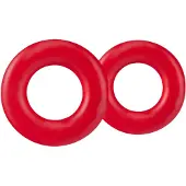Blush Peniksen renkaat Stay Hard Donut Rings, 2 kpl, punaiset