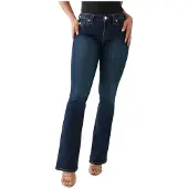 True Religion Becca Mid Rise Boot Cut Flap -farkut