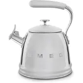 Smeg 50's Style vedenkeitin, jossa kuulutusääni Ruostumaton teräs
