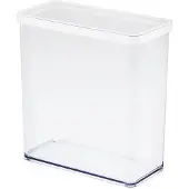 Rotho Premium Loft säilytyspurkki 3,2 l suorakaide läpinäkyvä