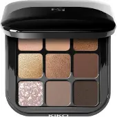 KIKO Milano Glamour Multi Finish Eye Shadow Palette 01 Earth Tones