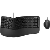 Microsoft Ergonomic Desktop - Yrityksille - näppäimistö- ja hiiri -pakkaus - USB - luxemburgilainen - musta