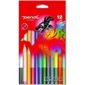 Penol värikynät Duo Jumbo 12 kpl