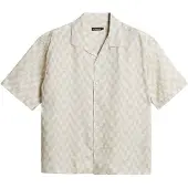 J.lindeberg Ellis Stack Bridge Print Shirt - Beige - S