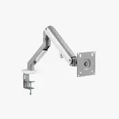 Alterzone Arm Chroma Single monitorivarsi 17"-32" näytöille, valkoinen