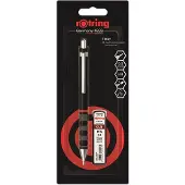 Rotring Tikky Mechanical Pencil Set | 0.5 mm | Lead Refills | Black Barrel