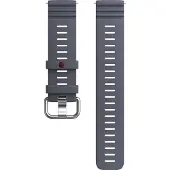 Polar harmaa Premium silikoniranneke 22 mm S-L