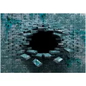 Artgeist Dancing Bricks itseliimautuva fototapetti