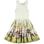 Molo Cassandra Short-Sleeved Dress Joy Run 158/164 cm Vihreä 158/164 cm Tytöt